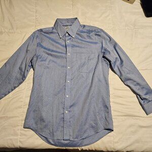 Jos. A Bank slim-fit blue dress shirt